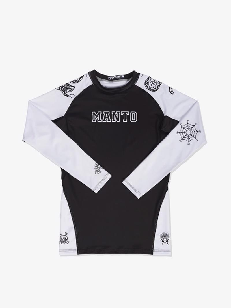 MANTO MIKO RASHGUARD -WHITE